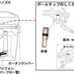 トイレの水漏れはボールタップなどが原因